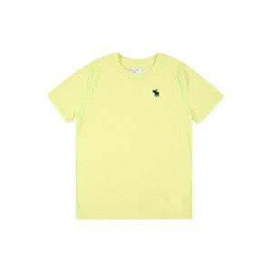 Abercrombie & Fitch Póló  világos sárga / fekete