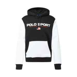 POLO RALPH LAUREN Tréning póló  fekete / fehér / piros