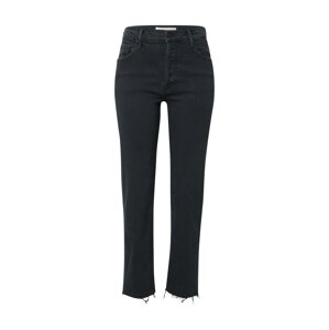 MOTHER Jeans 'THE SCRAPPER CUFF'  fekete