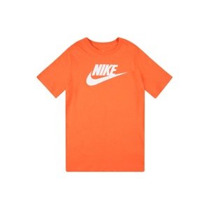 Nike Sportswear Póló 'FUTURA'  narancs / fehér