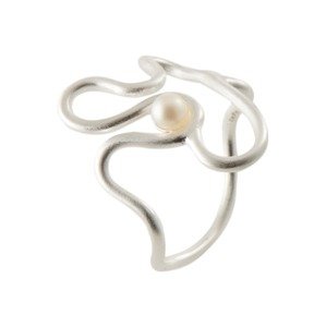 Pernille Corydon Jewellery Gyűrűk  ezüst / gyöngyház-fehér
