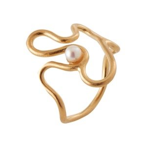 Pernille Corydon Jewellery Gyűrűk  arany / gyöngyház-fehér