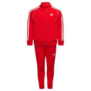 ADIDAS ORIGINALS Jogging ruhák 'Adicolor SST'  piros / fehér