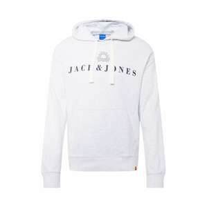 JACK & JONES Tréning póló 'Tahoe'  éjkék / fehér