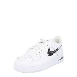 Nike Sportswear Sportcipő 'FORCE 1'  fehér / fekete