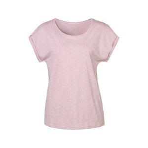 VIVANCE Póló  világos-rózsaszín / fekete / ezüst