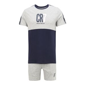 CR7 - Cristiano Ronaldo Rövid pizsama  szürke / sötétkék