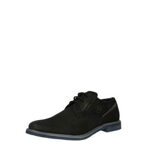 bugatti Fűzős cipő 'Adamo'  fekete / okker