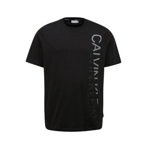 Calvin Klein Big & Tall Póló  fekete / világosszürke / szürke