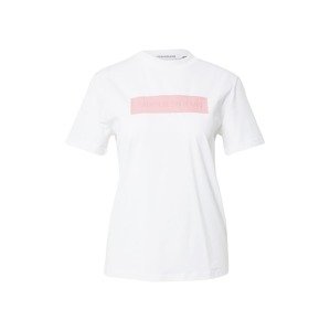 Calvin Klein Jeans T-Shirt  fehér / rózsaszín