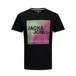 Jack & Jones Junior Póló 'Coraz'  fekete / rózsaszín / fehér / narancs / sárga / zöld