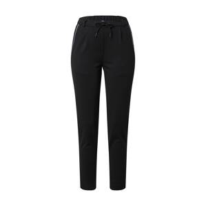 Calvin Klein Jeans Élére vasalt nadrágok  fekete / fehér