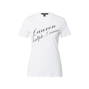 Lauren Ralph Lauren Póló 'KATLIN'  fehér / fekete