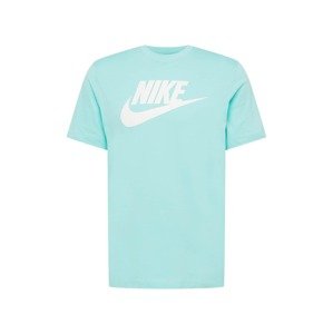 Nike Sportswear Póló  fehér / türkiz