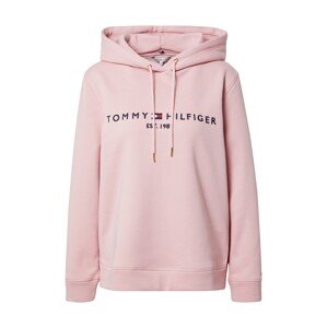 TOMMY HILFIGER Tréning póló  sötétkék / fehér / piros / világos-rózsaszín
