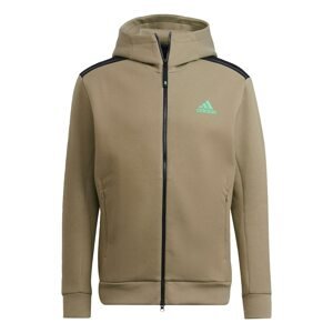 ADIDAS PERFORMANCE Sport szabadidős dzsekik  zöld / khaki / fekete