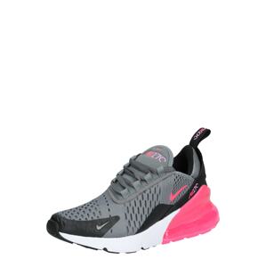 Nike Sportswear Sportcipő 'Air Max 270'  szürke / rózsaszín / fekete / fehér