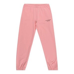 Calvin Klein Jeans Nadrág  rózsaszín / fekete