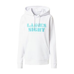 EINSTEIN & NEWTON Tréning póló 'Ladies Night'  vízszín / fehér