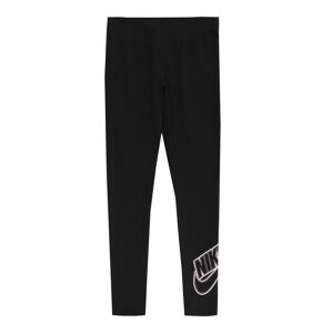 Nike Sportswear Leggings  fekete / fehér / világoslila