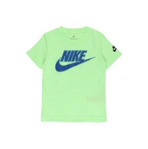 Nike Sportswear Póló  citromzöld / tengerészkék / fekete