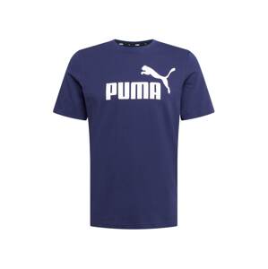 PUMA Póló 'Essential'  tengerészkék / fehér