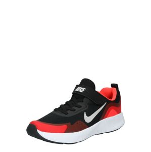 Nike Sportswear Sportcipő  fekete / piros / fehér / rozsdabarna
