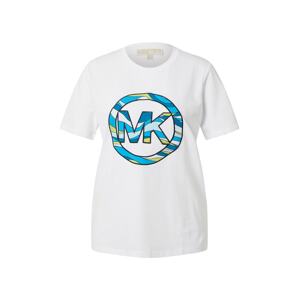 MICHAEL Michael Kors Póló  fehér / kék / türkiz / fekete / nád