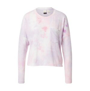 ROXY Tréning póló 'SUNSHINE SPIRIT'  rózsaszín / fehér