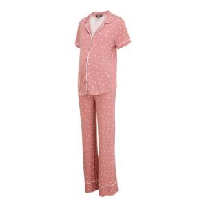 Missguided Maternity Pyjama  rózsaszín / fehér