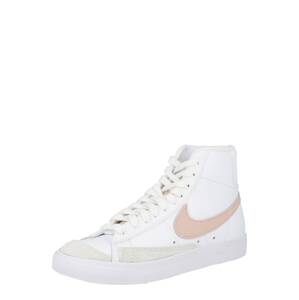 Nike Sportswear Magas szárú sportcipők 'BLAZER MID 77'  bézs / fáradt rózsaszín / fehér