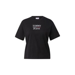 Tommy Jeans Póló  fekete / fehér / piros / sötétkék
