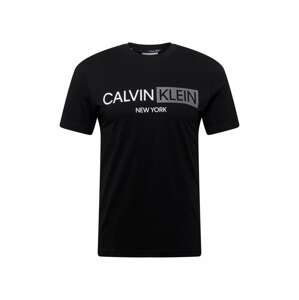 Calvin Klein Póló  fekete / fehér / szürke