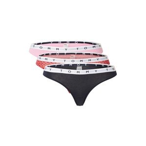 Tommy Hilfiger Underwear String bugyik  sötétkék / piros / világos-rózsaszín
