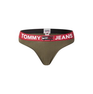 Tommy Hilfiger Underwear String bugyik  olíva / világospiros / fekete / fehér