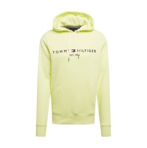TOMMY HILFIGER Tréning póló  citromsárga / tengerészkék / fehér / tűzpiros