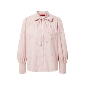 MAX&Co. Bluse 'BASTIA'  fáradt rózsaszín / fehér