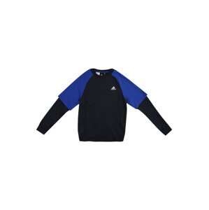 ADIDAS PERFORMANCE Sportsweatshirt  fekete / kék / fehér
