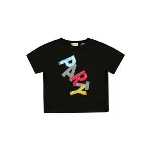 OVS T-Shirt  fekete / világoskék / limone / ezüst / vörösáfonya