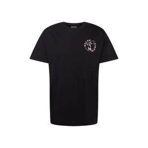 Libertine-Libertine T-Shirt 'Beat Pulpo II'  fekete / fehér