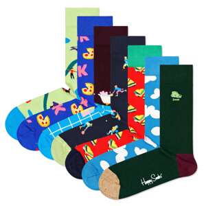Happy Socks Zokni  királykék / világoskék / világoszöld / sötétzöld / vegyes színek / piros