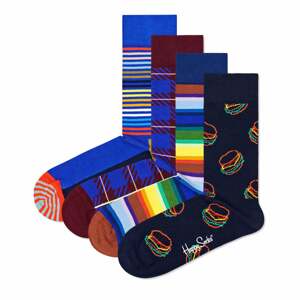Happy Socks Zokni  kék / éjkék / bordó / vegyes színek
