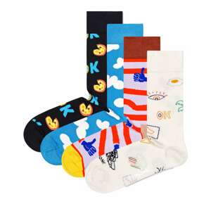 Happy Socks Zokni  bézs / égkék / fekete / világosszürke / vegyes színek