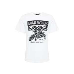 Barbour International Shirt  fehér / fekete