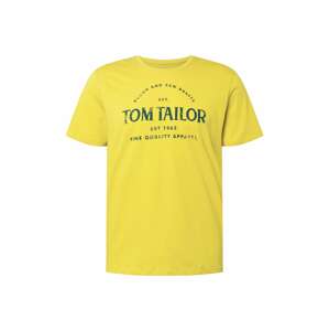TOM TAILOR Póló  limone / tengerészkék