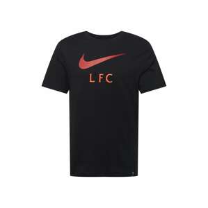 NIKE Funkcionális felső 'Liverpool FC'  fekete / narancsvörös