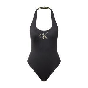 Calvin Klein Swimwear Fürdőruhák  bézs / világos sárga / fekete