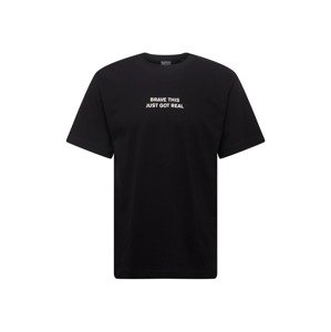 DIESEL T-Shirt 'TUBOLAR'  fekete / fehér