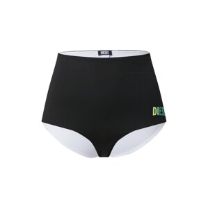 DIESEL Bikini nadrágok  fekete / kiwi / citromzöld / vízszín