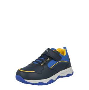 GEOX Sneaker 'CALCO'  sárga / tengerészkék / királykék